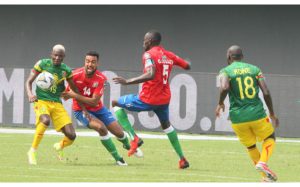 Lge : Le Mali (maillot vert) compte 4 points, à égalité avec la Gambie